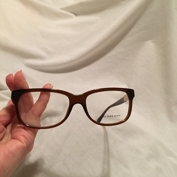 Authentic Burberry clear lenses frames